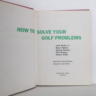 How To Solve Your Golf Problems