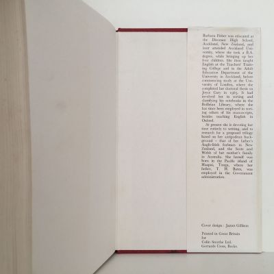 JOYCE CARY: The Writer and His Theme