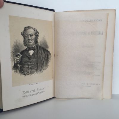 Personal Recollections of Early Melbourne & Victoria