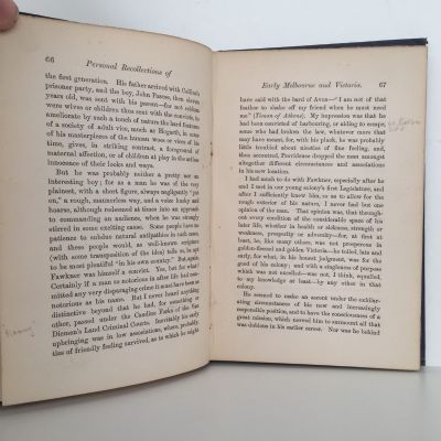 Personal Recollections of Early Melbourne & Victoria