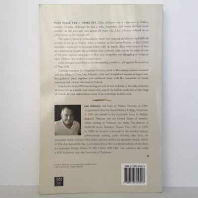 LOVE LETTERS From A War: The Letters of Corporal John Leslie Johnson