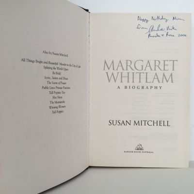 MARGARET WHITLAM: A Biography