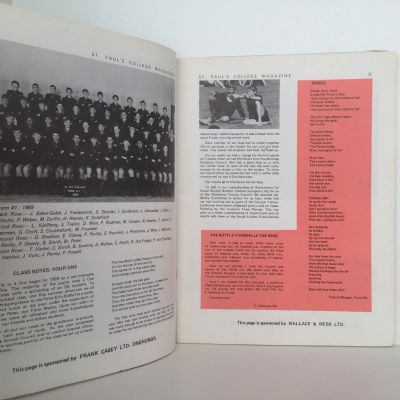 St. Paul's College 1969