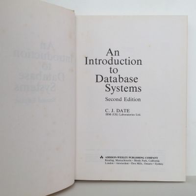 AN INTRODUCTION TO DATABASE SYSTEMS