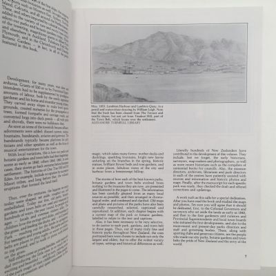 BOTANIC GARDENS AND PARKS IN NEW ZEALAND: An Illustrated Record