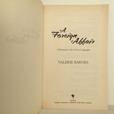 A Foreign Affair: A Passionate Life In Four Languages