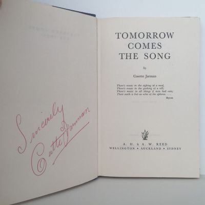 TOMORROW COMES THE SONG