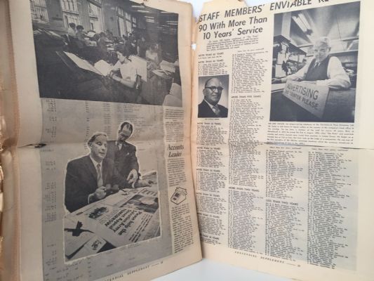 OLD NEWSPAPER: The Christchurch Press - Centennial Supplement 25 May 1961