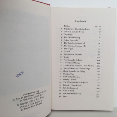 DR. BENTLEY: A Study In Academic Scarlet