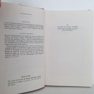 DR. BENTLEY: A Study In Academic Scarlet