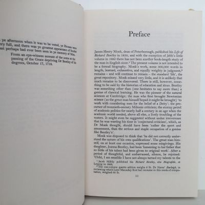 DR. BENTLEY: A Study In Academic Scarlet