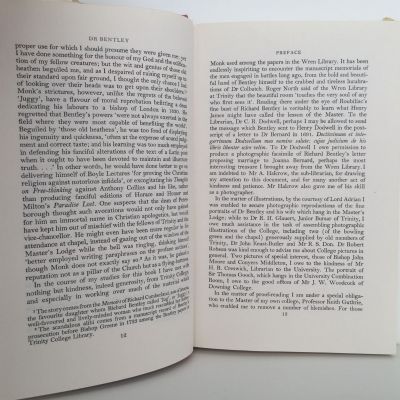 DR. BENTLEY: A Study In Academic Scarlet