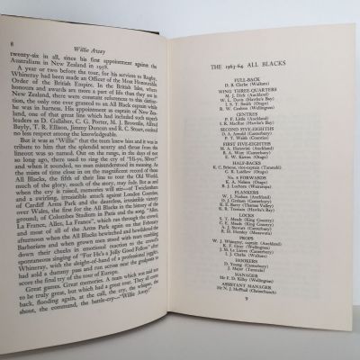 WILLIE AWAY: Wilson Whineray's All Blacks of 1963/1964