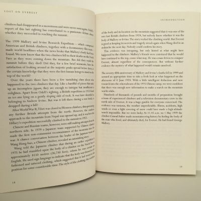 Lost On Everest: The Search for Mallory & Irvine