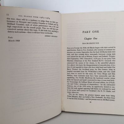 ALL BLACKS TOUR 1963-4: A Complete Record of The Tour 1964