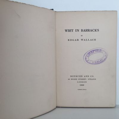 WRIT IN BARRACKS