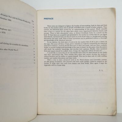 NOTES ON EUROPEAN HISTORY 1850-1959