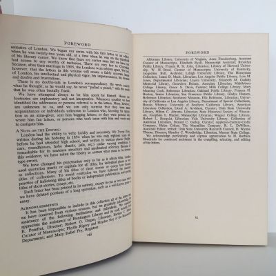 LETTERS FROM JACK LONDON