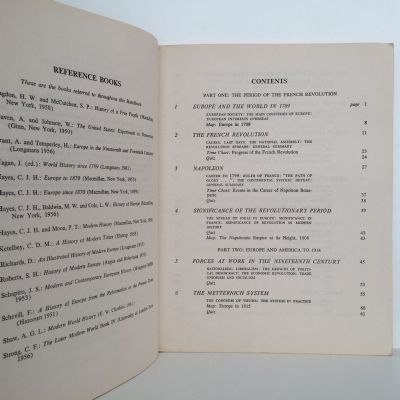 Handbook of Modern History