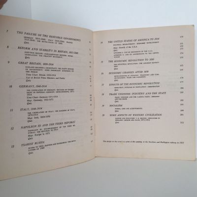 Handbook of Modern History