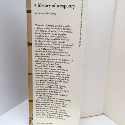 A HISTORY OF WEAPONRY