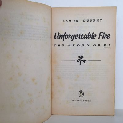UNFORGETTABLE FIRE: The Story Of U2
