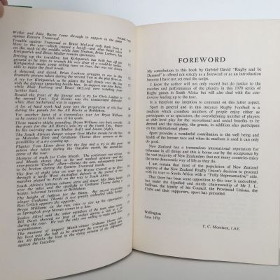 RUGBY AND BE DAMNED: The 1970 All Blacks In South Africa