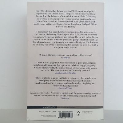 CHRISTOPHER ISHERWOOD DIARIES: Volume 1 1939-1960