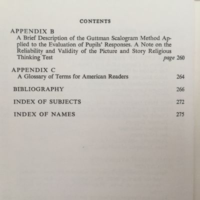 Religious Thinking from Childhood to Adolescence