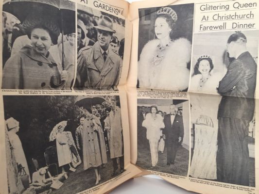 OLD NEWSPAPER: The Christchurch Star - Royal Visit Souvenir 19 February 1963