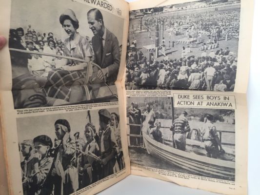 OLD NEWSPAPER: The Christchurch Star - Royal Visit Souvenir 19 February 1963