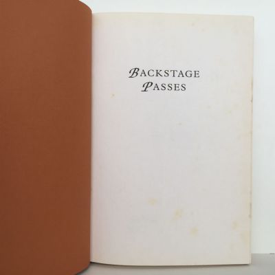 BACKSTAGE PASSES: Life On The Wild Side With David Bowie