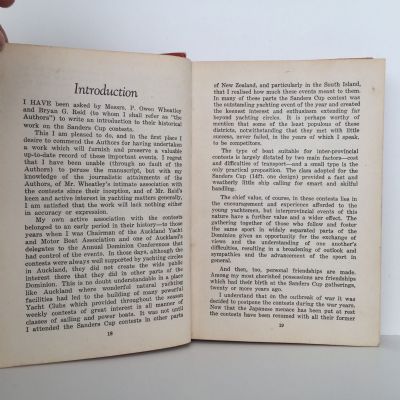 HISTORY OF THE SANDERS CUP 1921 - 1946