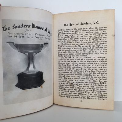 HISTORY OF THE SANDERS CUP 1921 - 1946