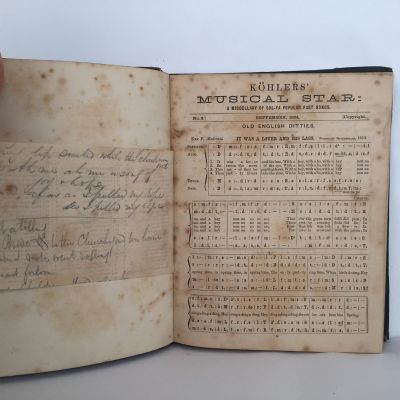 KOHLERS MUSICAL STAR: A Miscellany of Sol-Fa Popular Songs