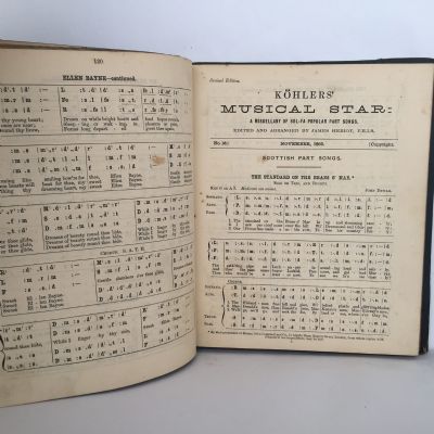 KOHLERS MUSICAL STAR: A Miscellany of Sol-Fa Popular Songs