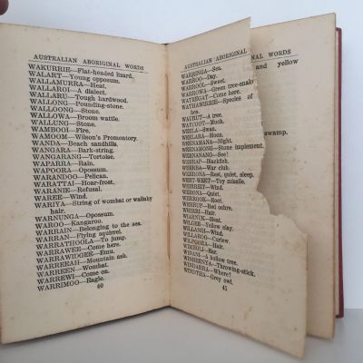AUSTRALIAN ABORIGINAL NATIVE WORDS and Their Meanings