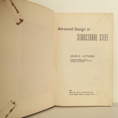 Advanced Design In Structural Steel