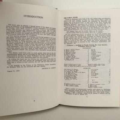 Wellington Cricket Centenary 1875 - 1975