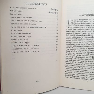 46 NOT OUT: Robertson-Glasgow autobiography