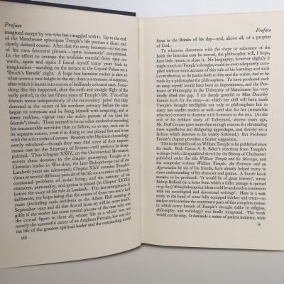 WILLIAM TEMPLE: Archbishop of Canterbury - His Life and Letters