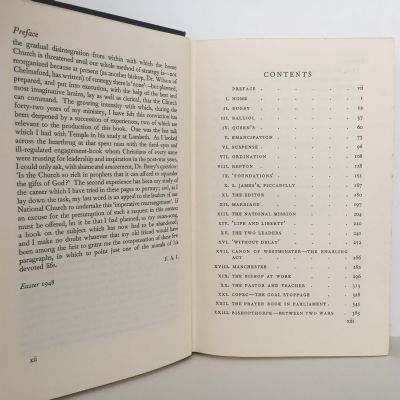 WILLIAM TEMPLE: Archbishop of Canterbury - His Life and Letters