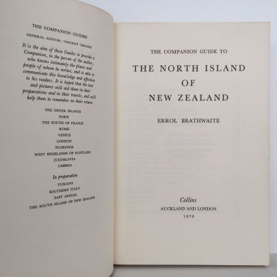 THE NORTH ISLAND OF NEW ZEALAND: The Companion Guide To