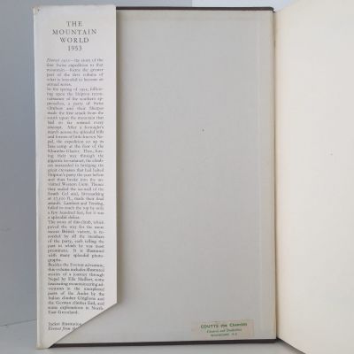 THE MOUNTAIN WORLD: Everest 1952