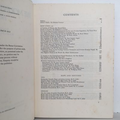 THE MOUNTAIN WORLD: Everest 1952