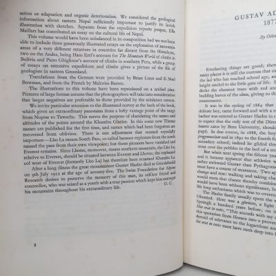 THE MOUNTAIN WORLD: Everest 1952