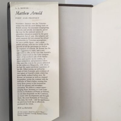 MATTHEW ARNOLD: Poet and Prophet