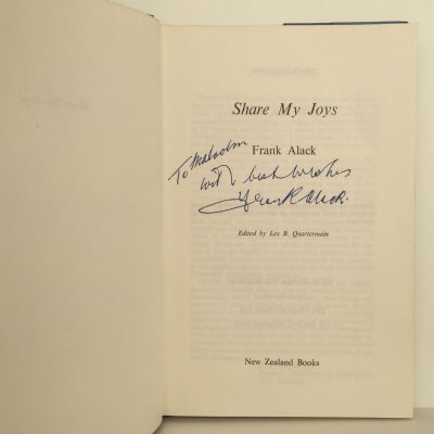 Share My Joys: The Frank Alack Story