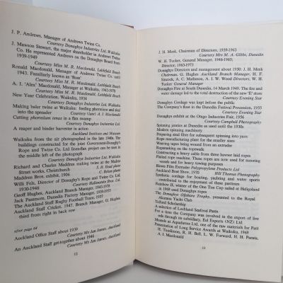 A NEW TWIST: A Centennial History of Donaghys Industries