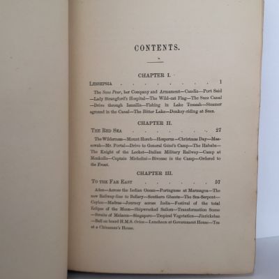 TO SIAM AND MALAYA In The Duke of Sutherland's Yacht Sans Peur